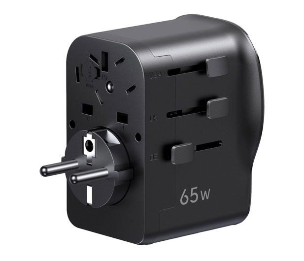 UGREEN Uniwersalny adapter podróżny S550 65W 2x USB-C 1x USB-A - 1488934 - zdjęcie 3